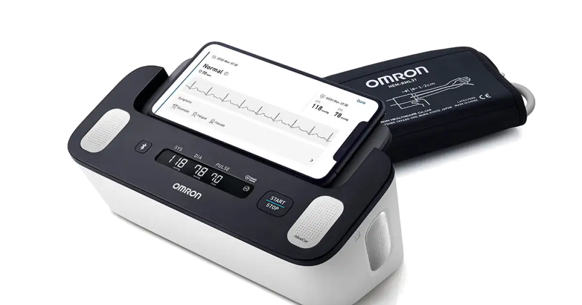 Tlakoměr OMRON Complete s funkcí EKG